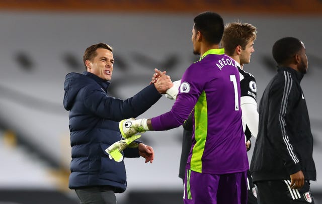 Scott Parker saw his Fulham side win their first Premier League game of the season on Monday night.