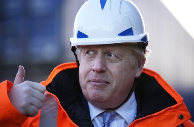 Prime Minister Boris Johnson spoke about the 'cost-of-living crunch' during a visit to Essex on Monday