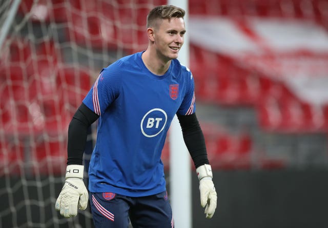 Dean Henderson was an unused substitute in England's Nations League matches this month