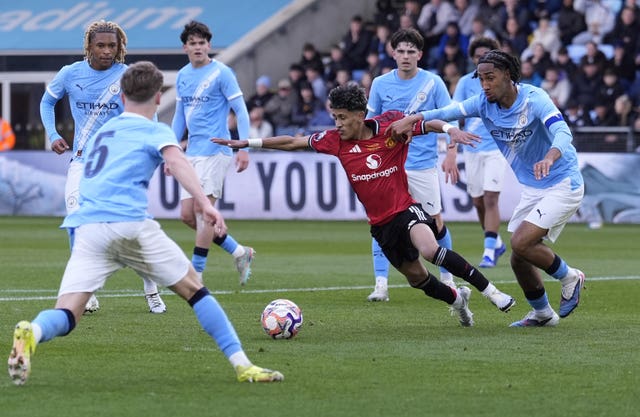 JJ Gabriel helped United reach last season's FA Youth Cup final