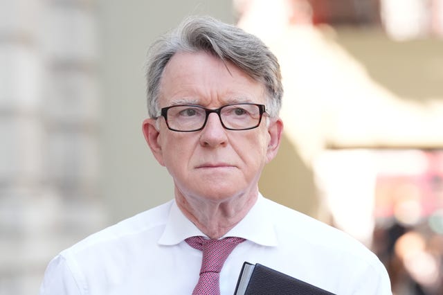 Lord Peter Mandelson 