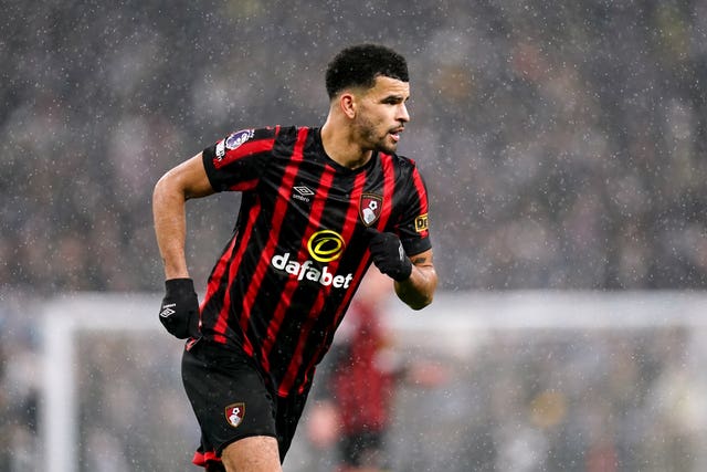 Newcastle boss Eddie Howe has played down a link with Bournemouth striker Dominic Solanke