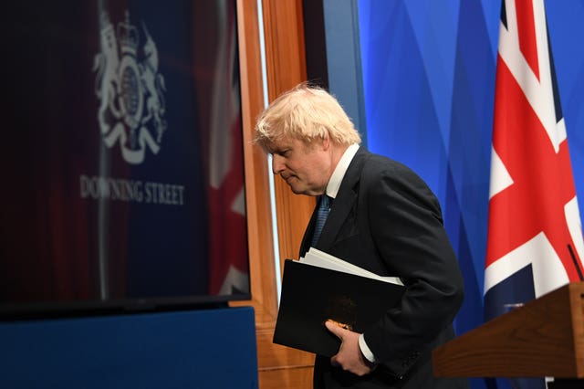 Boris Johnson made the critical comments about his mayoral successor at a Downing Street press conference about coronavirus
