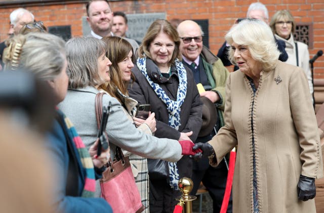 Queen Camilla visit to Canterbury