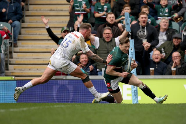 Leicester Tigers v Exeter Chiefs – Gallagher Premiership – Mattioli Woods Welford Road Stadium