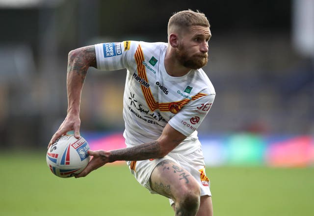 Sam Tomkins, pictured, is rated as one of the world's best players by Warrington coach Steve Price (Martin Rickett/PA)