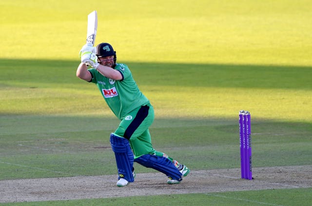 Paul Stirling's century played a big part in Ireland's win 