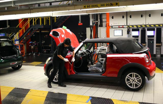 BMW Mini production line