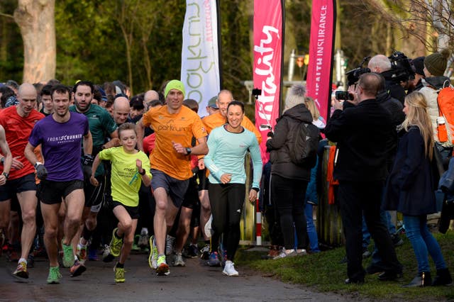 parkrun has seen a number of celebrities such as Dame Jessica Ennis-Hill take part