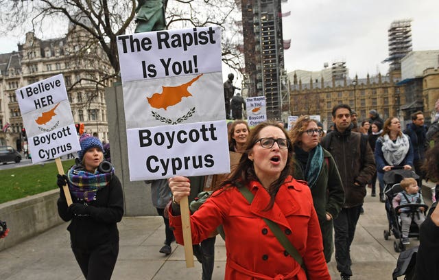 Cyprus rape court case