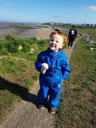 Two-year-old George Arthur Hinds died in the Heysham, Lancashire blast 