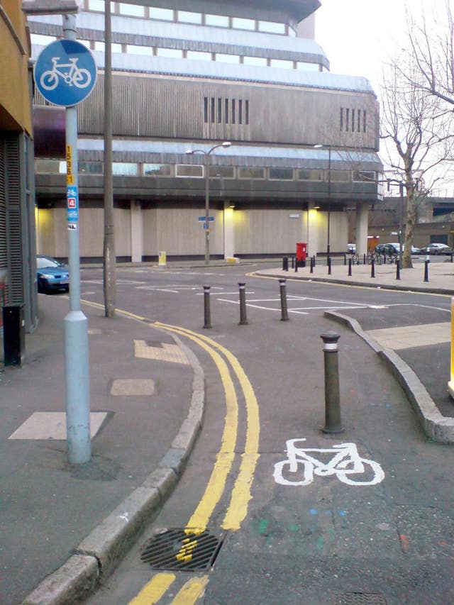 Lack of funding in cycle lanes