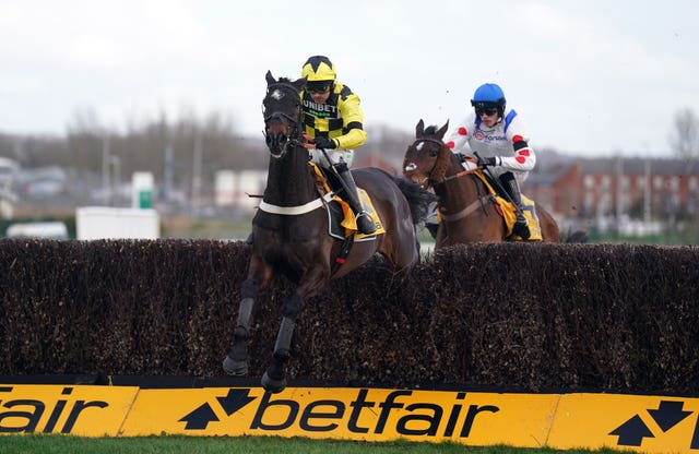 Shishkin in action at Newbury 