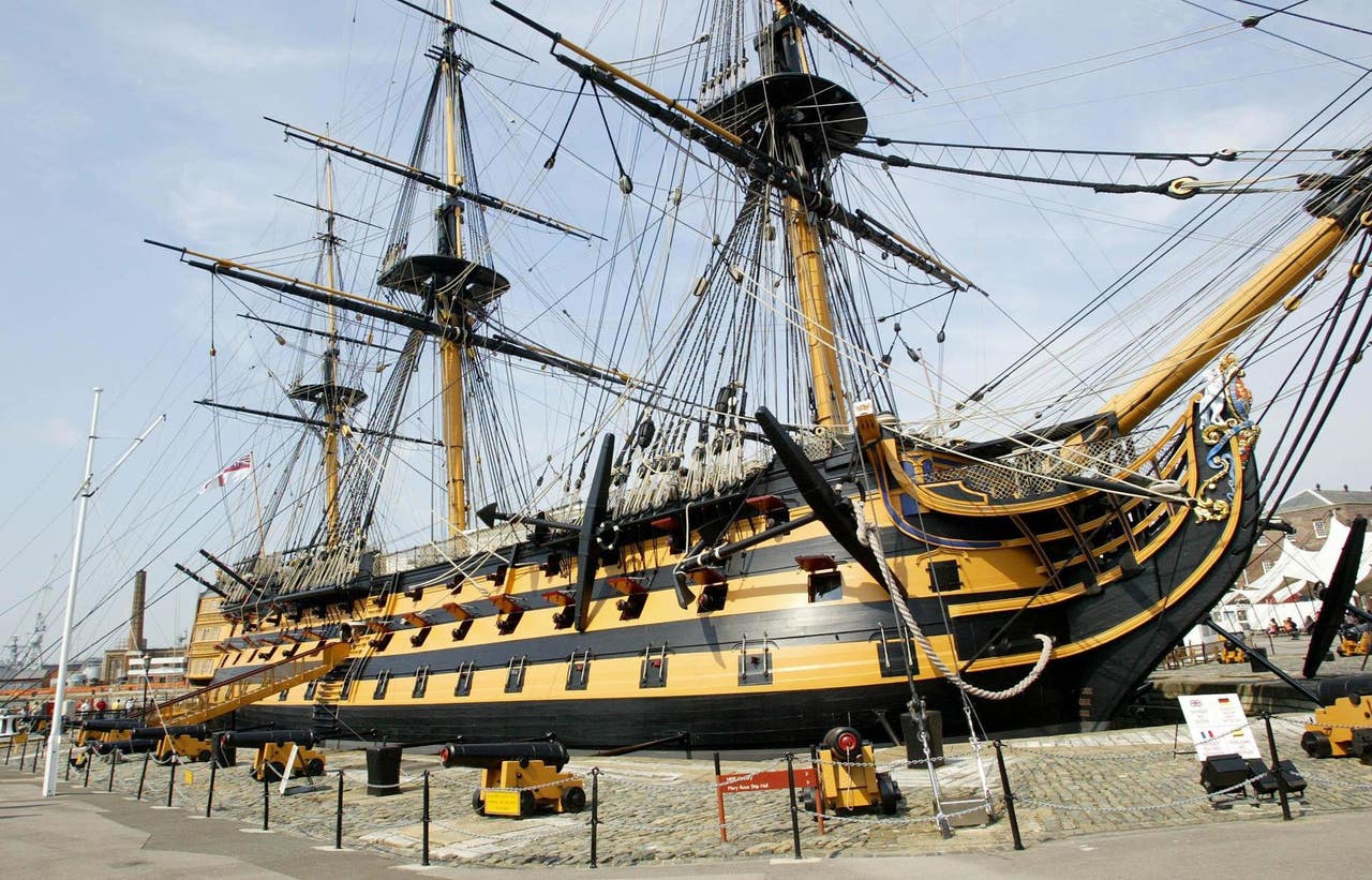 Scottish trees selected for HMS Victory restoration work - Jersey ...