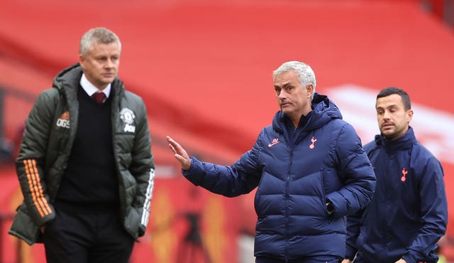 Tottenham manager Jose Mourinho, who was sacked by Manchester United in December 2018, enjoyed a winning return to his former club last weekend