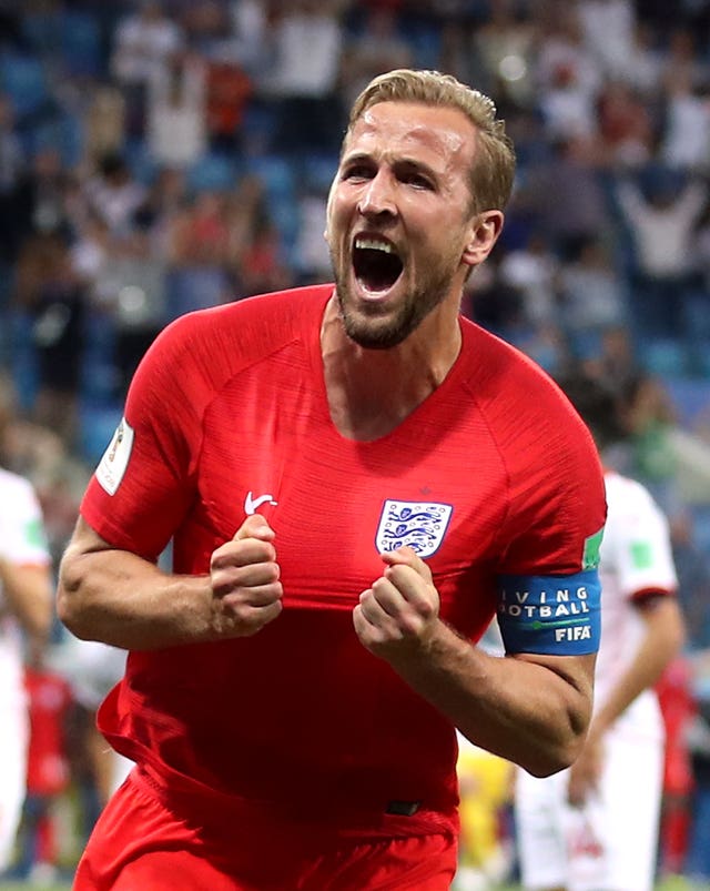 Harry Kane scored both of England's goals against Tunisia