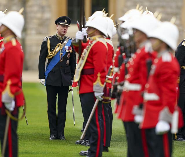 Earl of Wessex presents new colours to the Royal Gibraltar Regiment