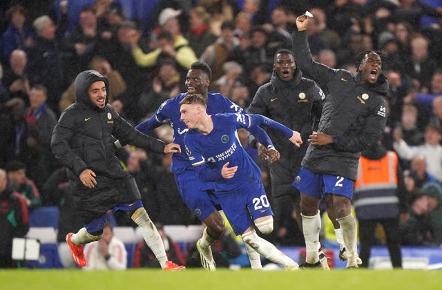 Cole Palmer stunned United at Chelsea on Thursday