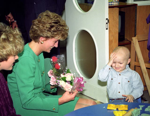 Royalty – Diana, Princess of Wales – Royal Marsden Hospital