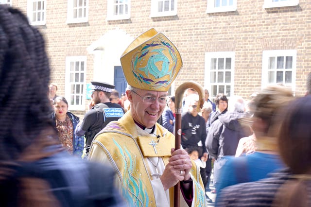 The Archbishop of Canterbury, the Most Rev Justin Welby