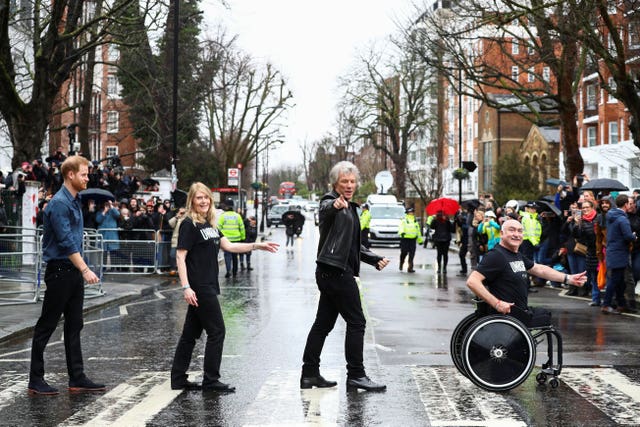 Royal visit to Abbey Road Studios