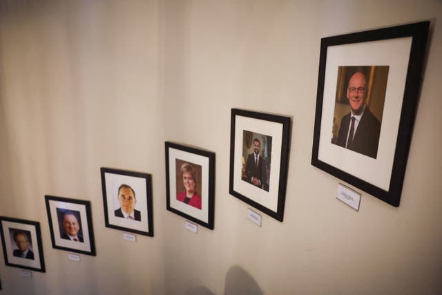 First minister portraits