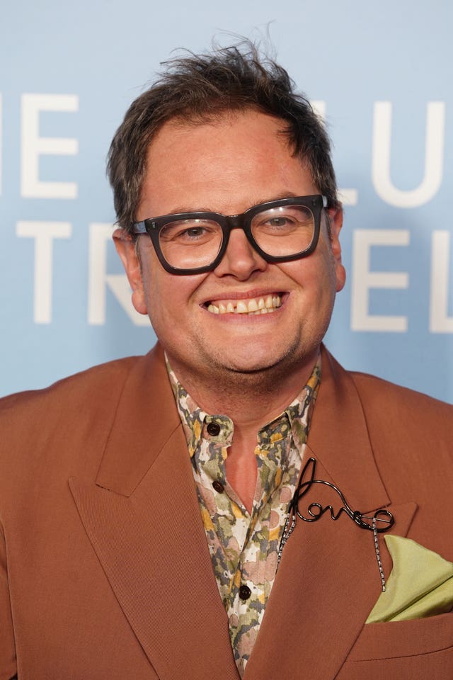 Alan Carr smiling