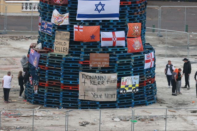 Ulster bonfires