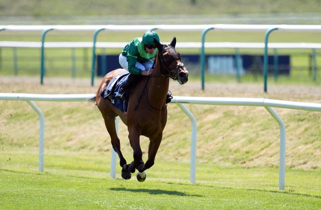 Giselle came home nine lengths clear