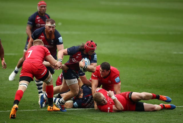 Second-placed Bristol overcame Saracens at Ashton Gate last weekend