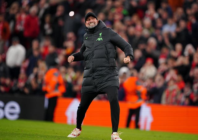 Liverpool and their manager Jurgen Klopp will face Atalanta in the Europa League quarter-finals