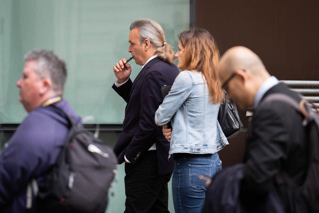 Peter Kandalaft outside court