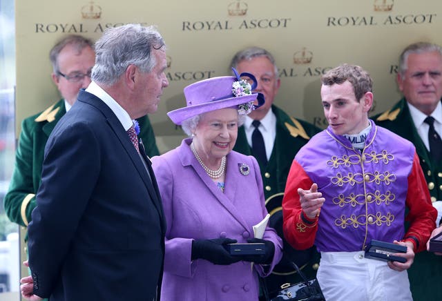 The Queen at Royal Ascot 2013