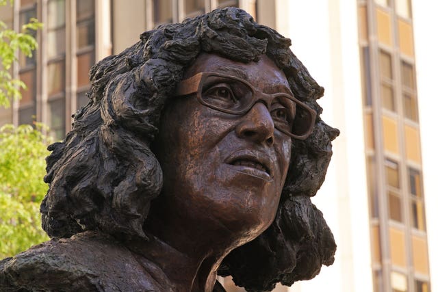 The statue of Betty Campbell (Ben Birchall/PA)