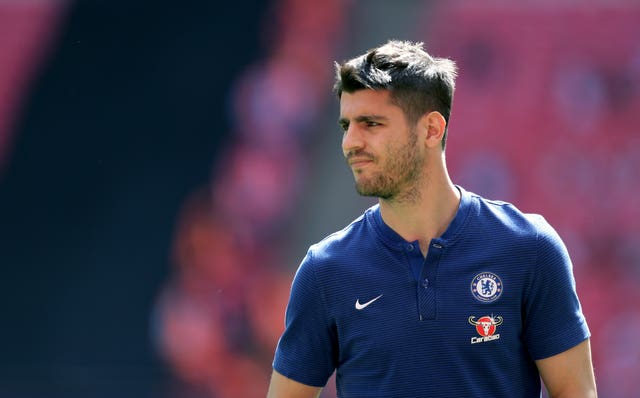 Striker Alvaro Morata could return for Chelsea's clash with Huddersfield
