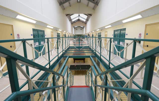 Ten prisoners were saved last year, and one this year, according to new figures (Michael Cooper/PA)