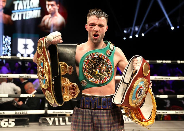 Josh Taylor retained his belts in Glasgow