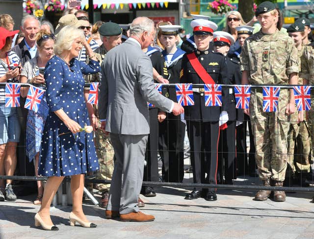 Prince of Wales and Duchess of Cornwall