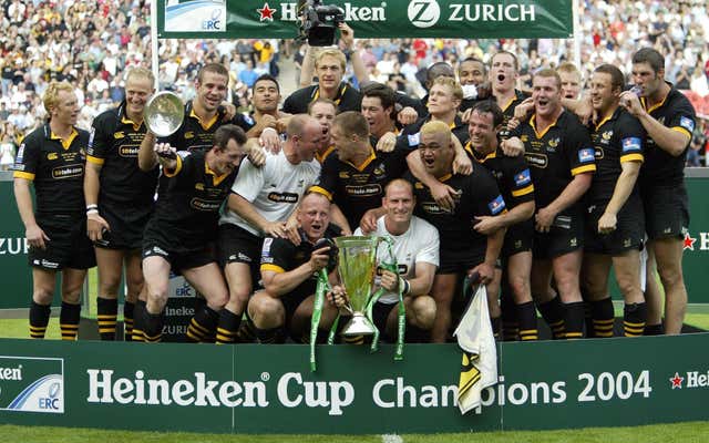 Wasps became European champions for the first time in 2004 after overcoming Toulouse at Twickenham
