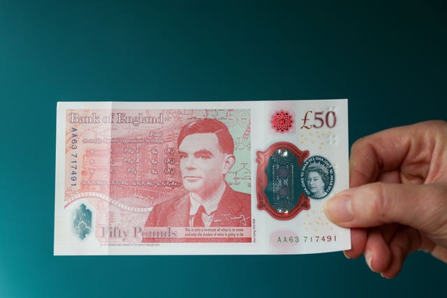 New 50 pound note