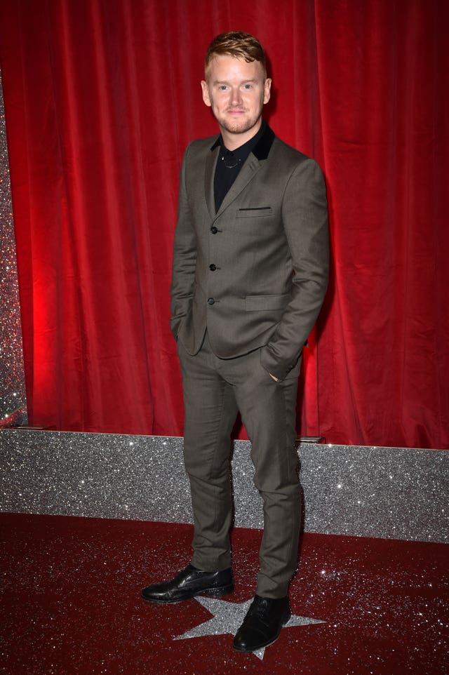 Mikey North on the red carpet