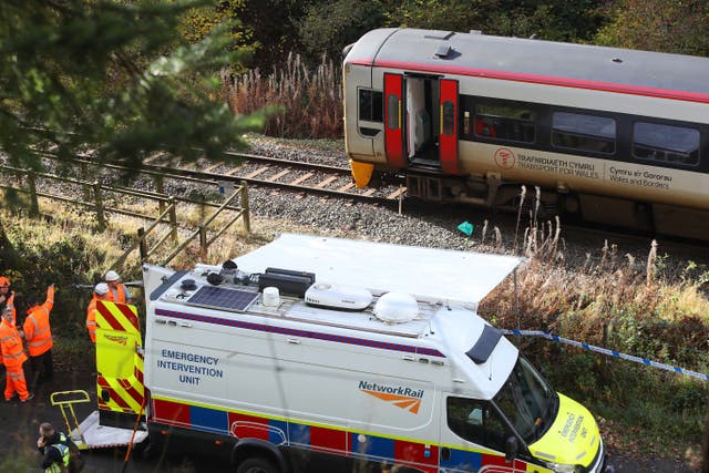 Llanbrynmair train crash