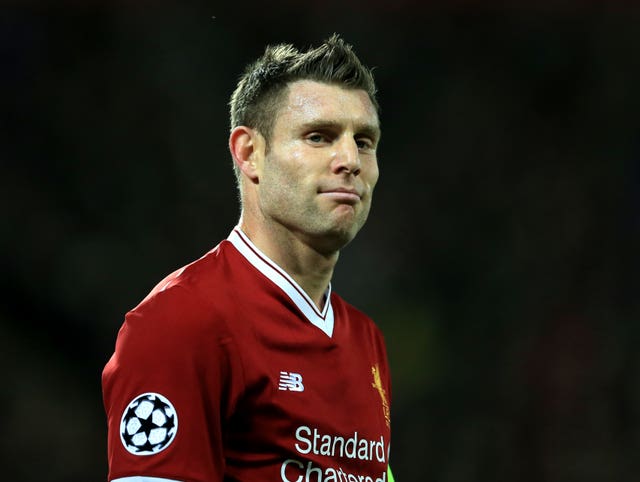 James Milner produced a number of decent touches (Tim Goode/PA)