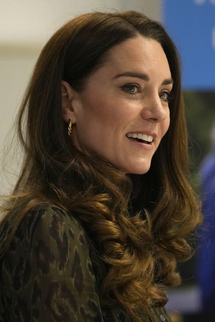 Kate visits crisis support service Shout to mark one million text ...