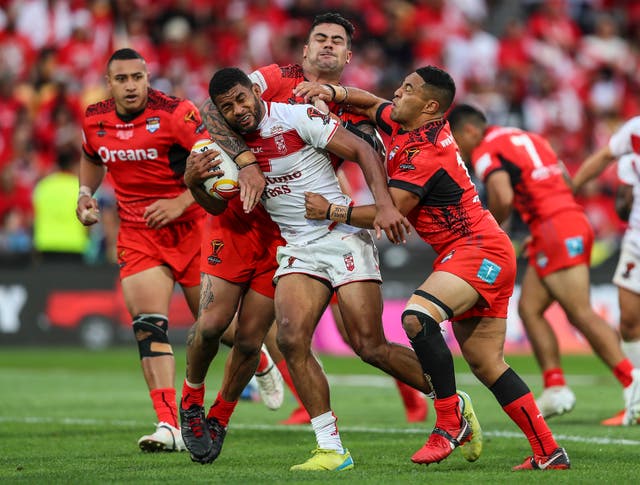 England v Tonga – Rugby League World Cup – Semi Final – Mount Smart Stadium