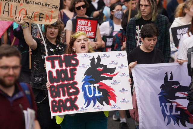 Cost of Living Coalition march