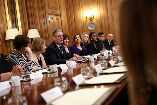 Prime Minister Sir Keir Starmer chairs a roundtable in Downing Street as part of the Government’s announcement on reforms to the Send system