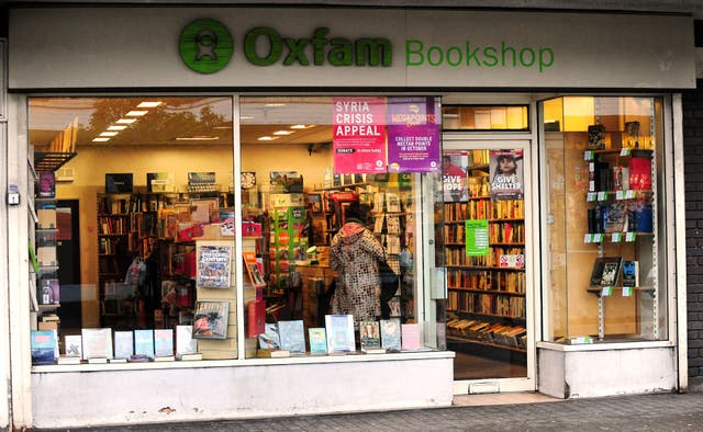 Oxfam shop