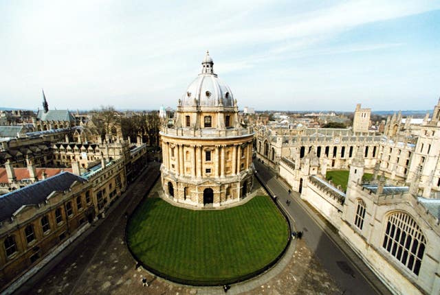 The Radcliffe Camera at Oxford (William Conran/PA)