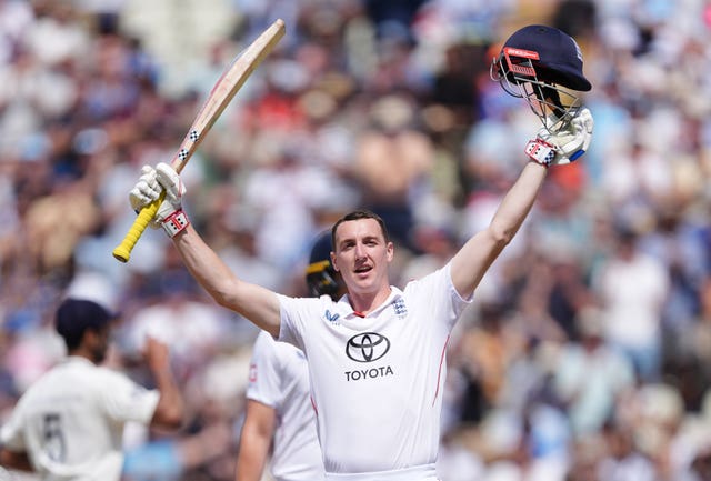 Harry Brook scored an eighth Test ton 